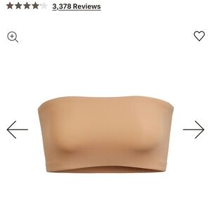 SKIMS | Fits Everybody Bandeau, Clay, S